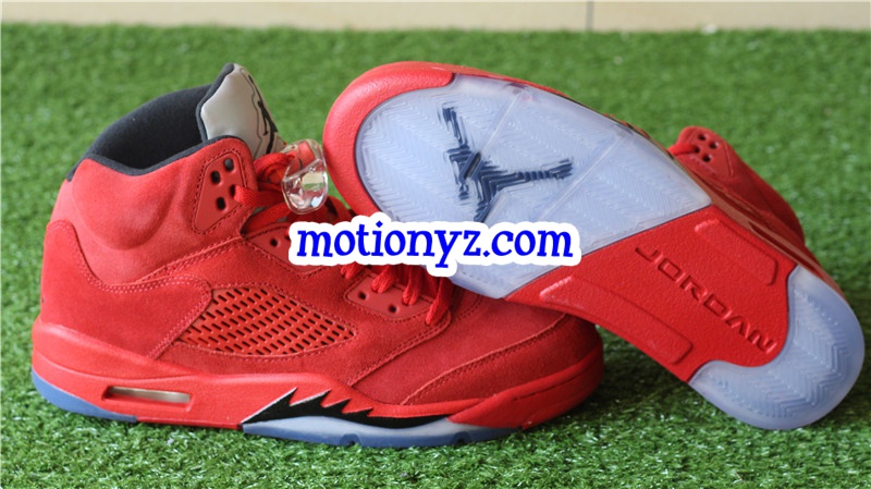 Air Jordan 5 Retro Red Suede